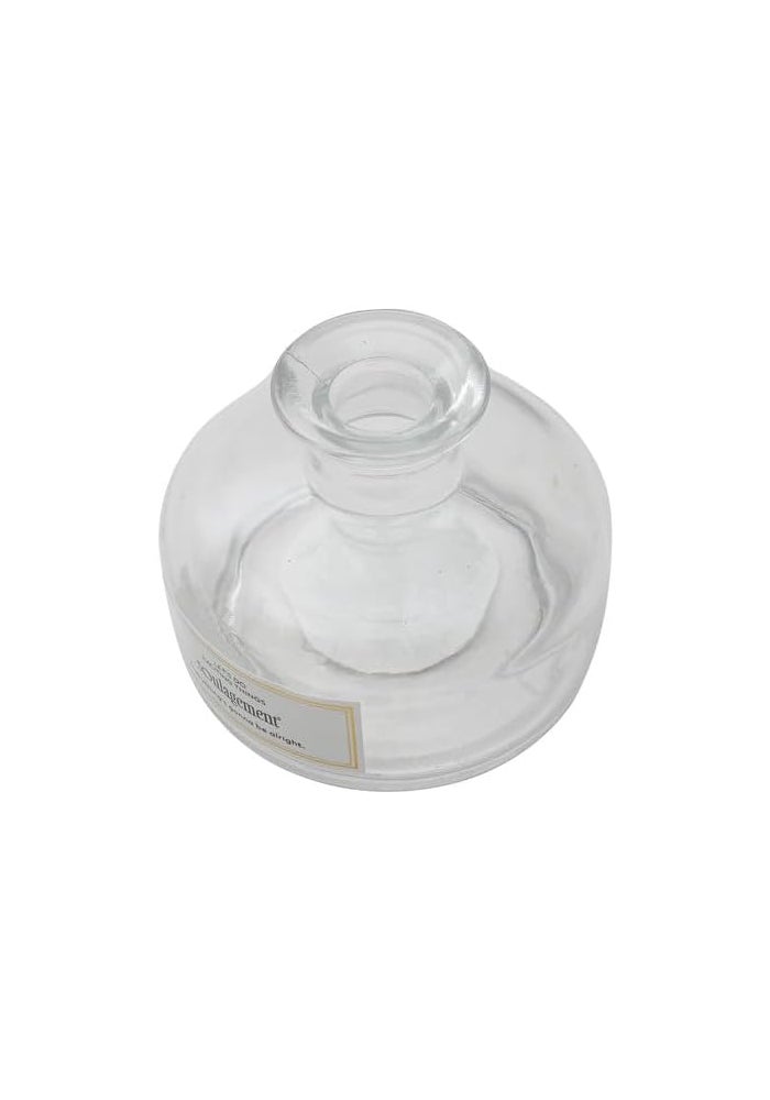 Clear Glass Bottle | 200ml (6.76 fl oz) | Transparent Storage Bottle for Kitchen & Liquids - Image 3